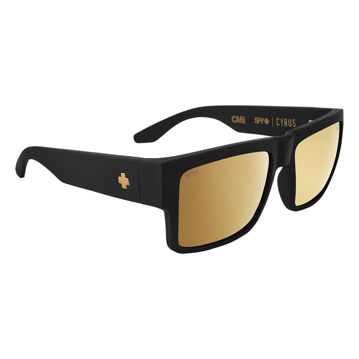 CYRUS, Soft Matte Black-Happy Bronze with Gold Mirror, hi-res image number null